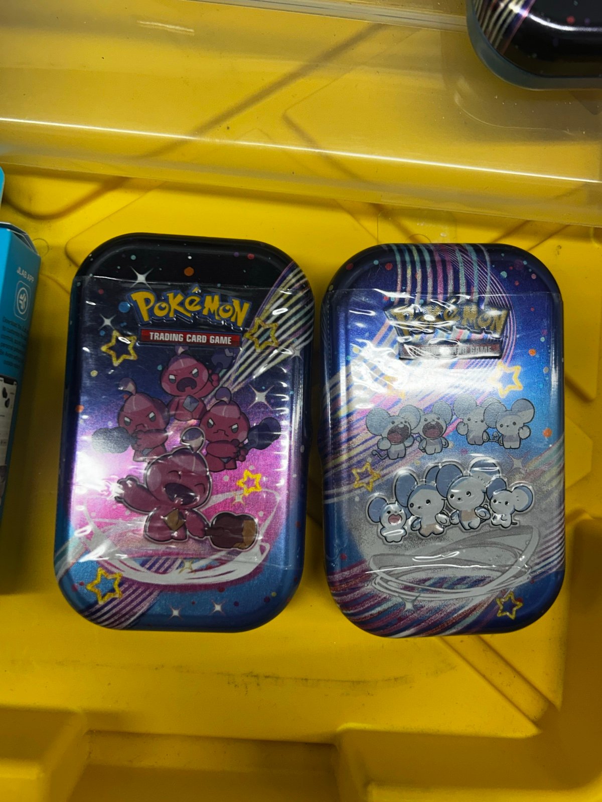 Pokemon TCG Scarlet & Violet Paldean Fates Mini Tins Lot of 2 Brand New SEALED