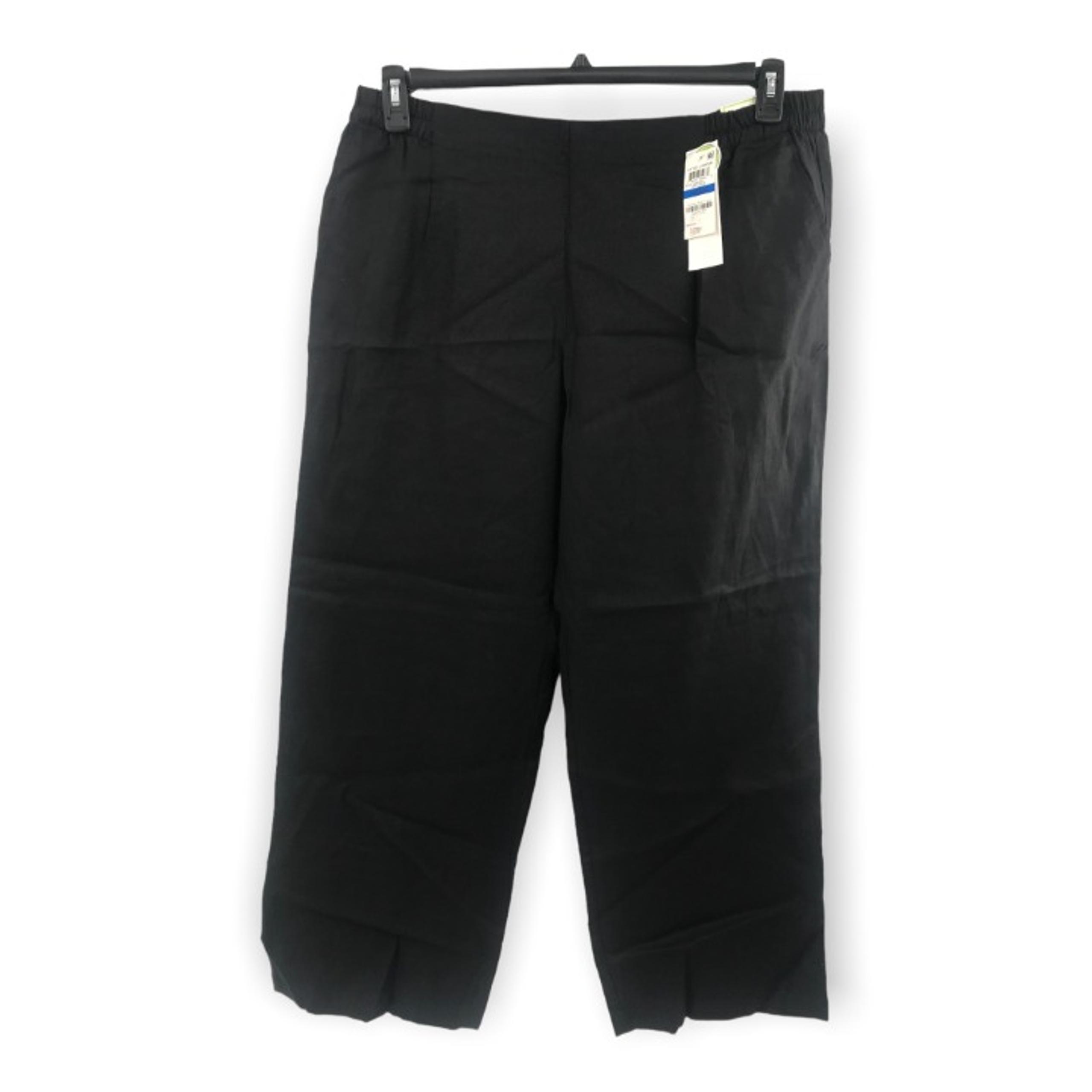 Charter Club Pull-On Linen Casual Pants Relaxed Leg Classic Fit NWT XL