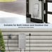 SURAIELEC 300 Watt Low Voltage Landscape Transformer, Indoor Outdoor Light Trans