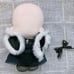 Outfit for 20cm Plush Doll, Doll Clothes, Maid, Cloak