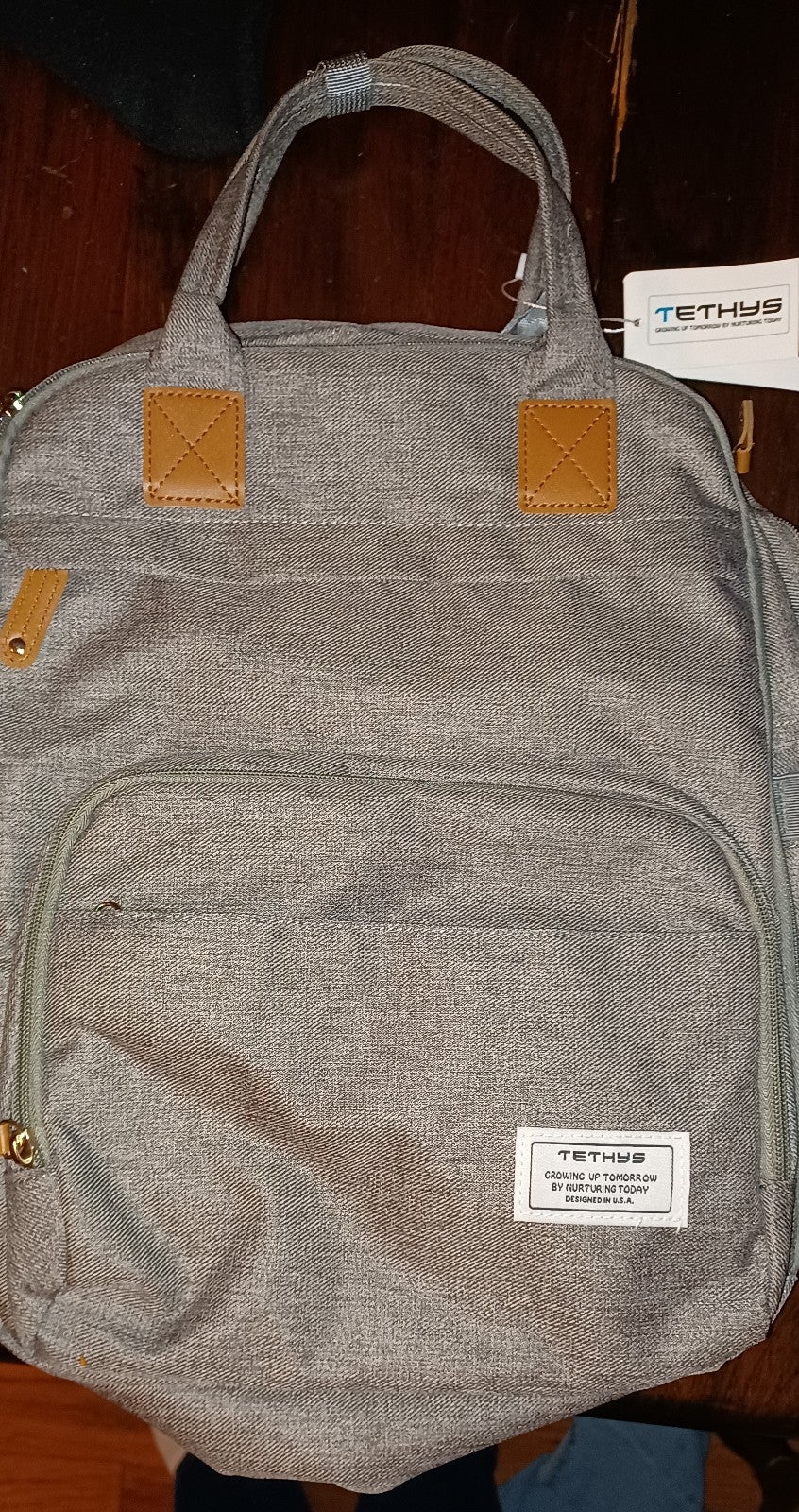 Tethys diaper bag