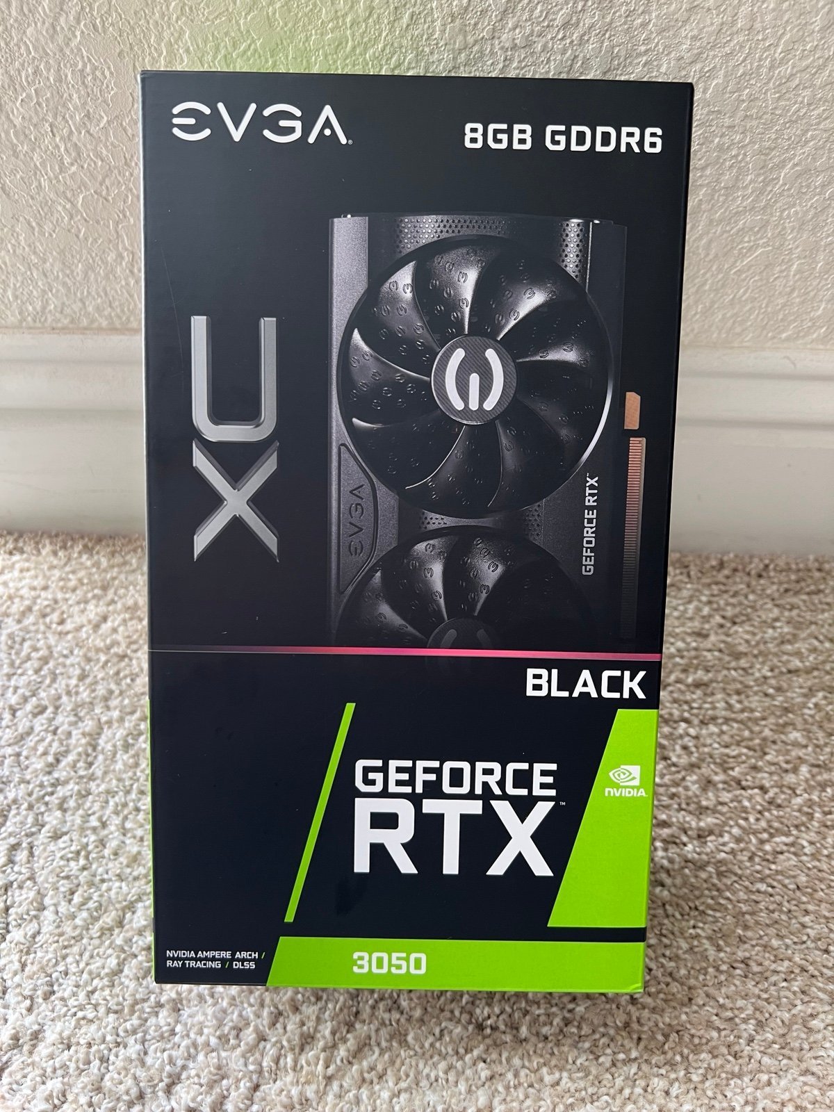 EVGA GeForce RTX3050 XC 8GB Gaming Graphics Card