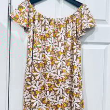 Fighting Eel Ava Sky off the shoulder tiare dress sz XS