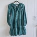 Anthropologie Carrie Tiered Mini Dress