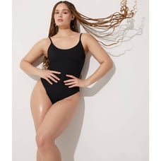 Andie Swim the Amalfi Eco Nylon One Piece in Black L NWT