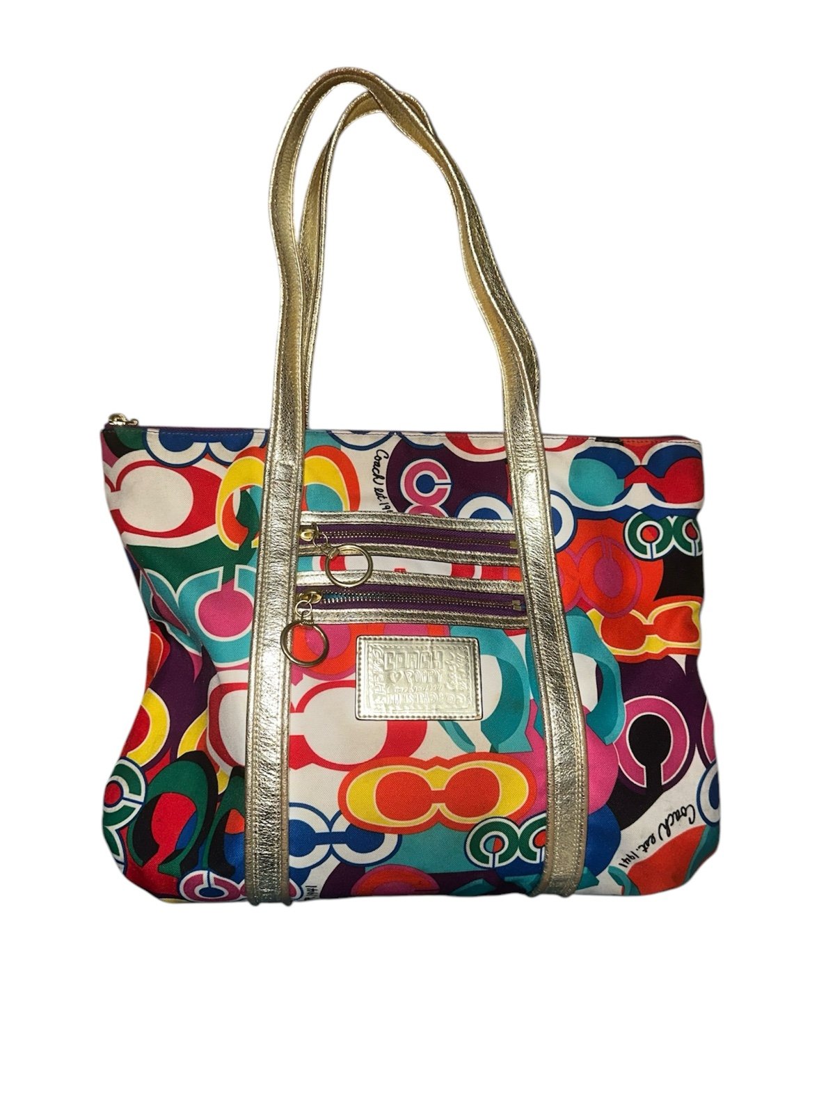 Gorgeous Y2K Coach Poppy tote