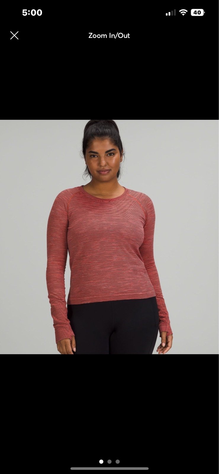 Lululemon Race Length Swiftly Tech