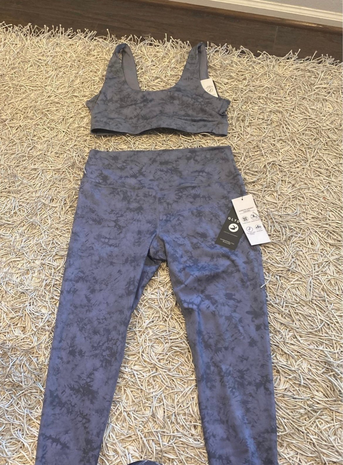 Glyder NWT two piece yoga set