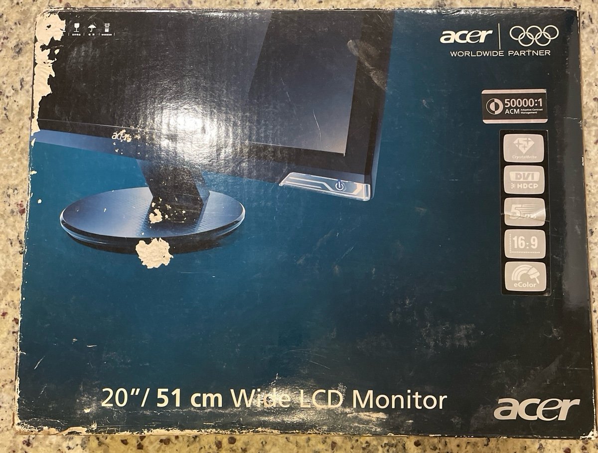 Acer Wide LCD Monitor