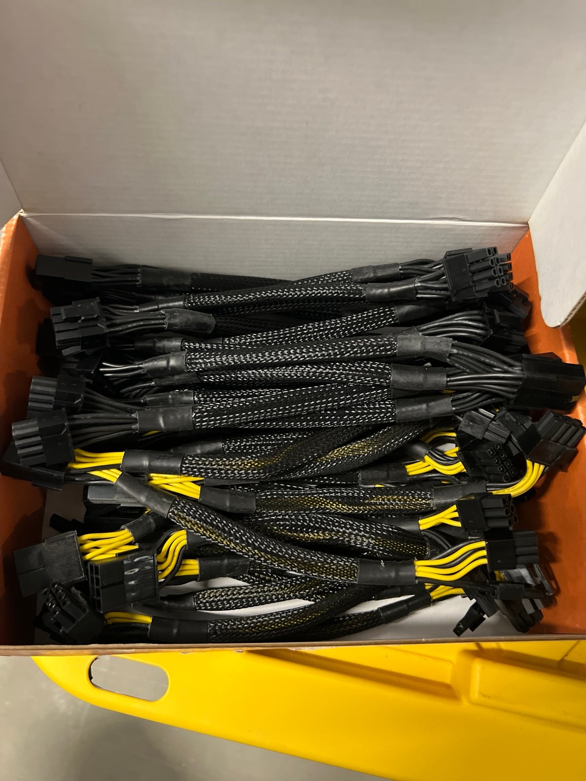 GPU power sleeved extension cables