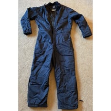 Vintage Walls Blizzard-Pruf Insulated Coveralls Men's Size Large Navy, USA