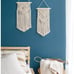 2x Small Boho Macrame Wall Hangings c717
