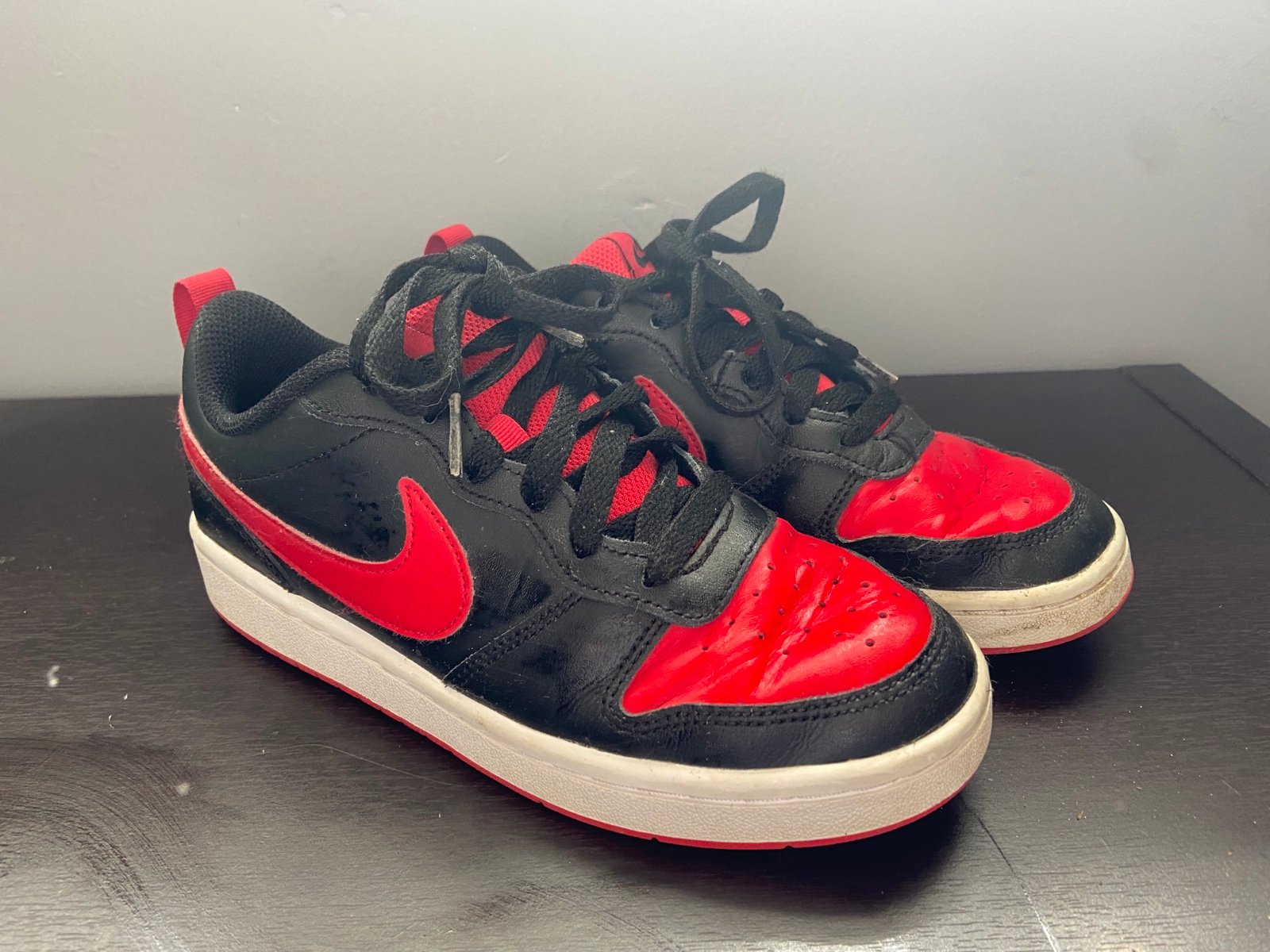 Nike Court Borough Low Shoes Size4Y