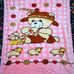 DOUBLE SIDED BABY MICKEY AND MINNIE/TEDDY BLANKET