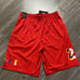 Nike Air Jordan DNA Red Mesh Basketball Shorts Mens Size L AV0114-656 NEW