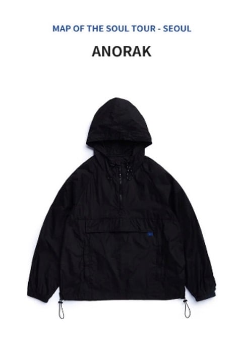 BTS MOTS Tour Anorak Hoodie