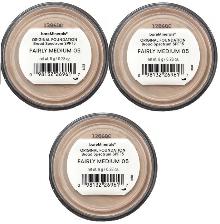 3X BareMinerals Foundation Fairly Medium 05