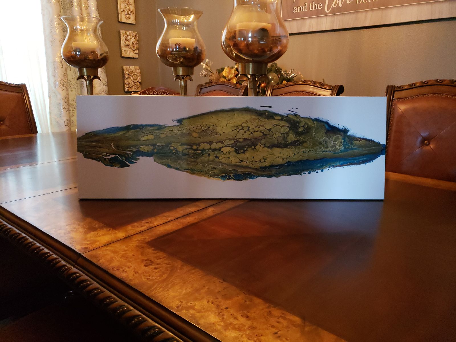 One of A Kind Fluid Acrylic Pour Art Pai