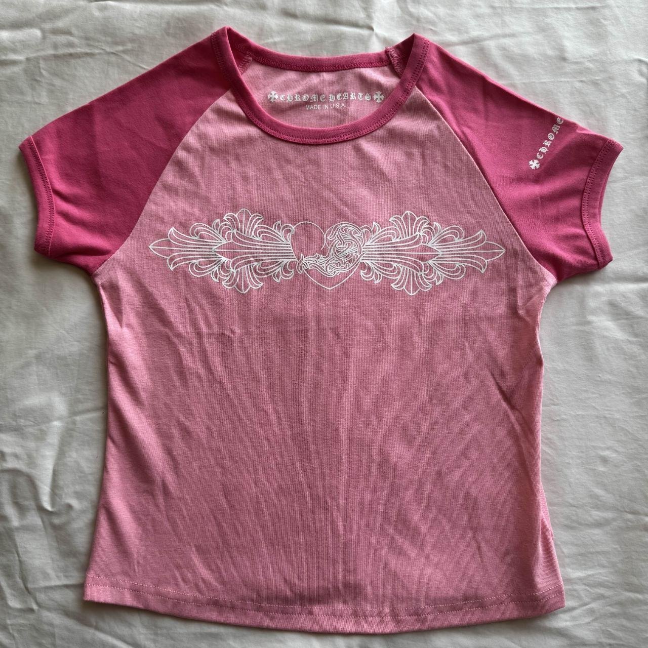 Chrome Hearts Women's Pink T-shirt