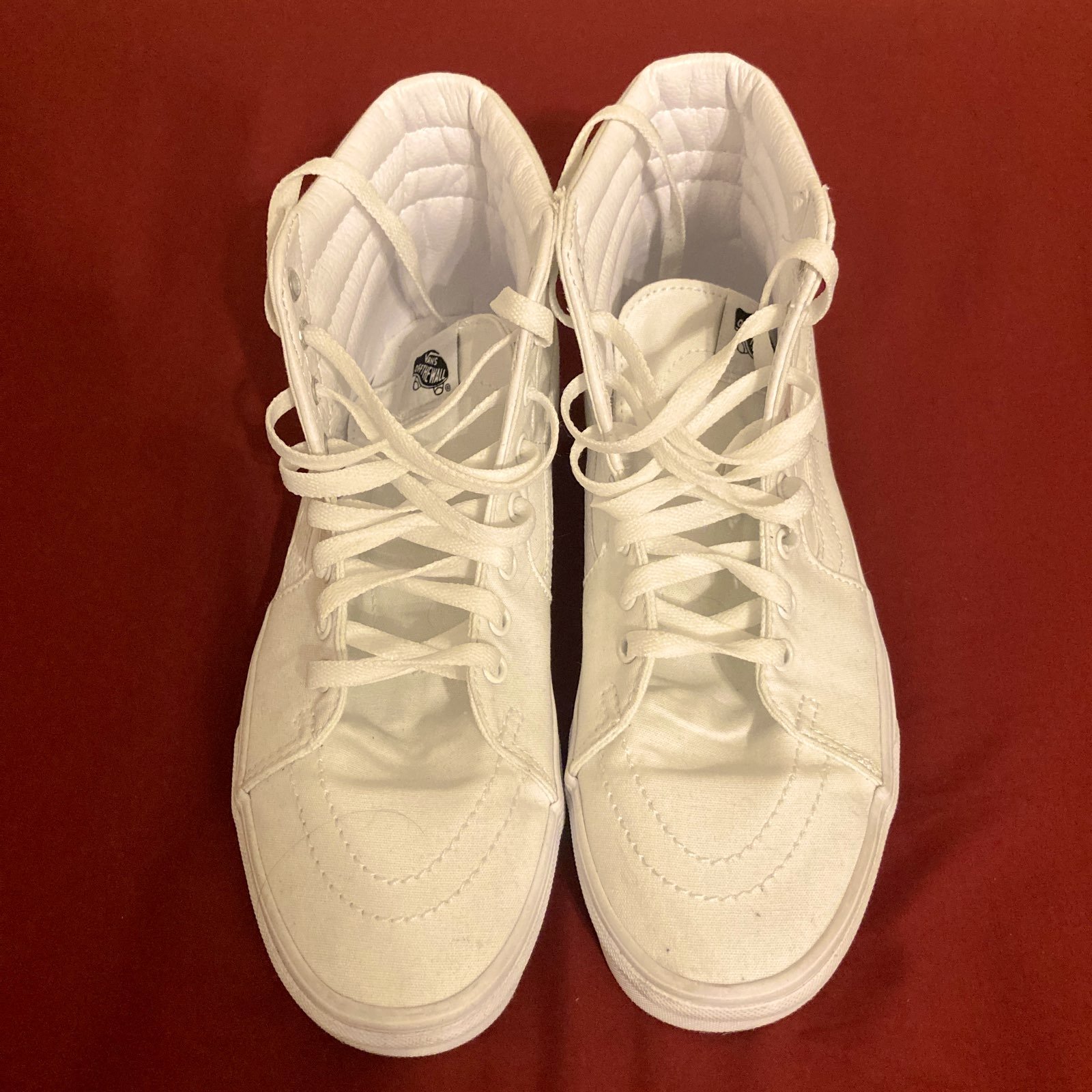 white high top VANS
