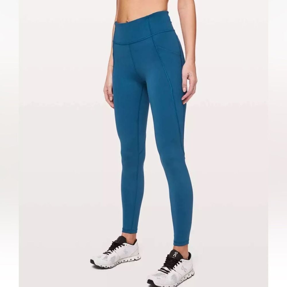 Lululemon Time To Sweat Tight 28 | Deep Marine SIZE 6