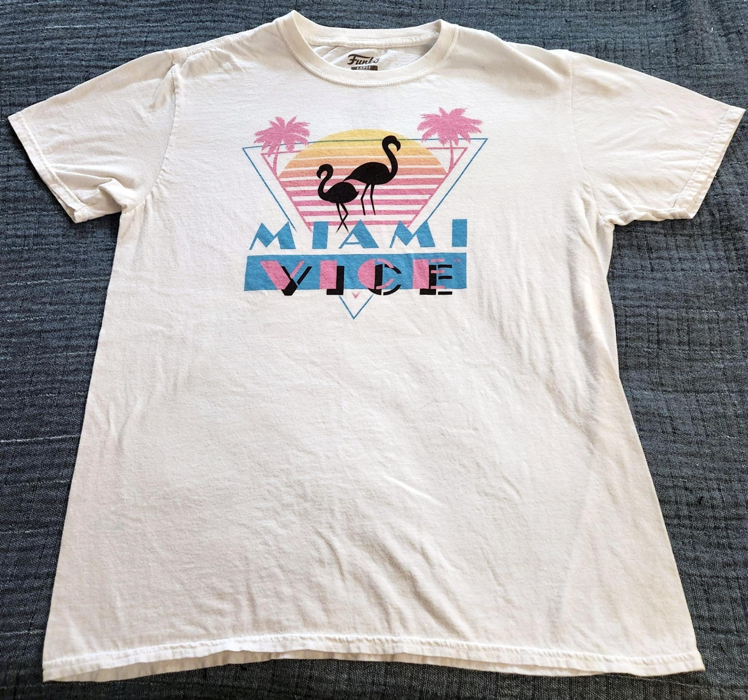 Funko Miami Vice T-Shirt Men's Size Large