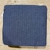 Sunbrella Navy Blue Patio Cushion 23x25x5 Ties Corded Indoor Outdoor Chair Pad