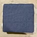 Sunbrella Navy Blue Patio Cushion 23x25x5 Ties Corded Indoor Outdoor Chair Pad
