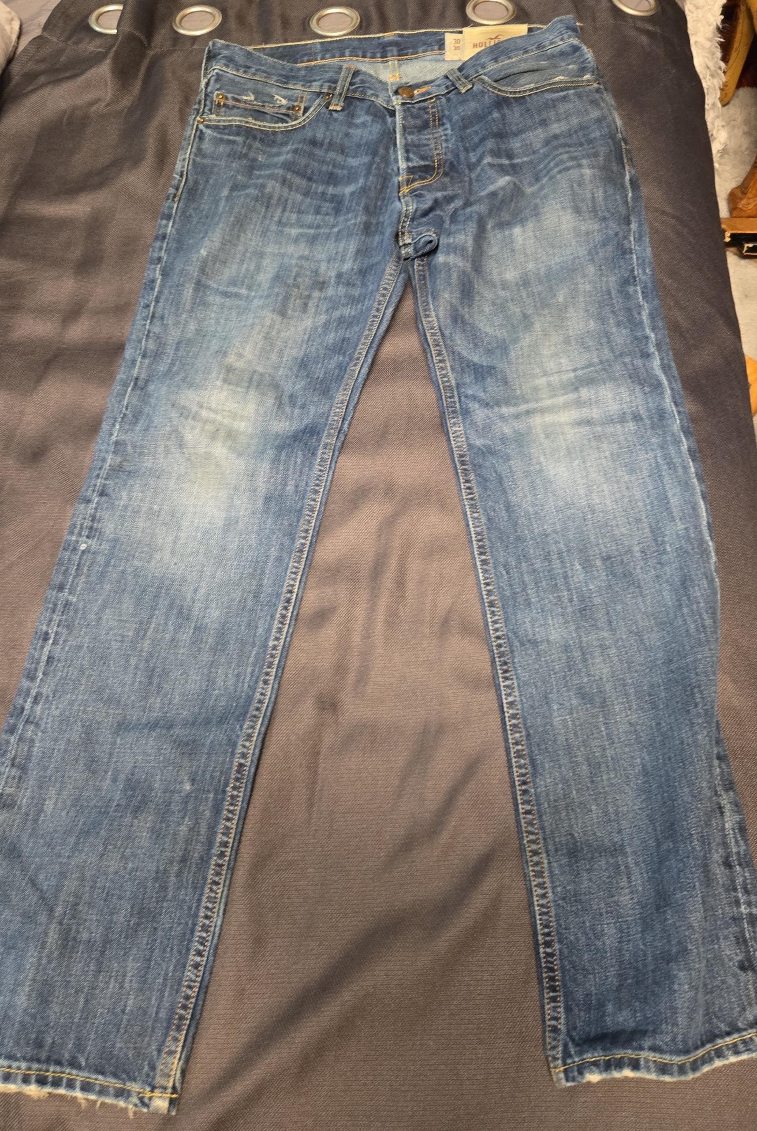 Hollister mens boot cut jeans