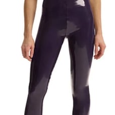 Commando by Revolve dark purple pleather faux leather leggings