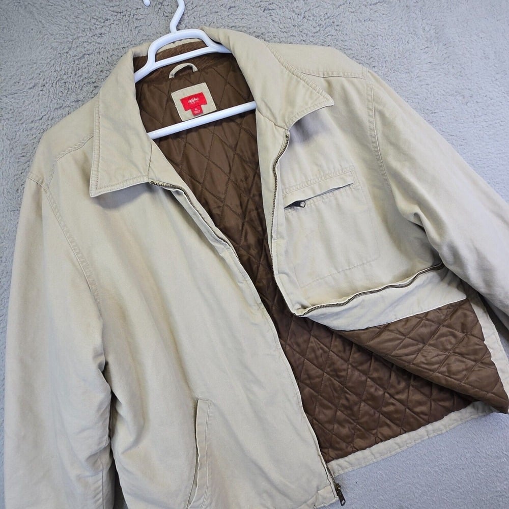 Vintage Mossimo Chore Coat Mens XL Quilted Insulated Grunge Y2K Barn Jacket Work