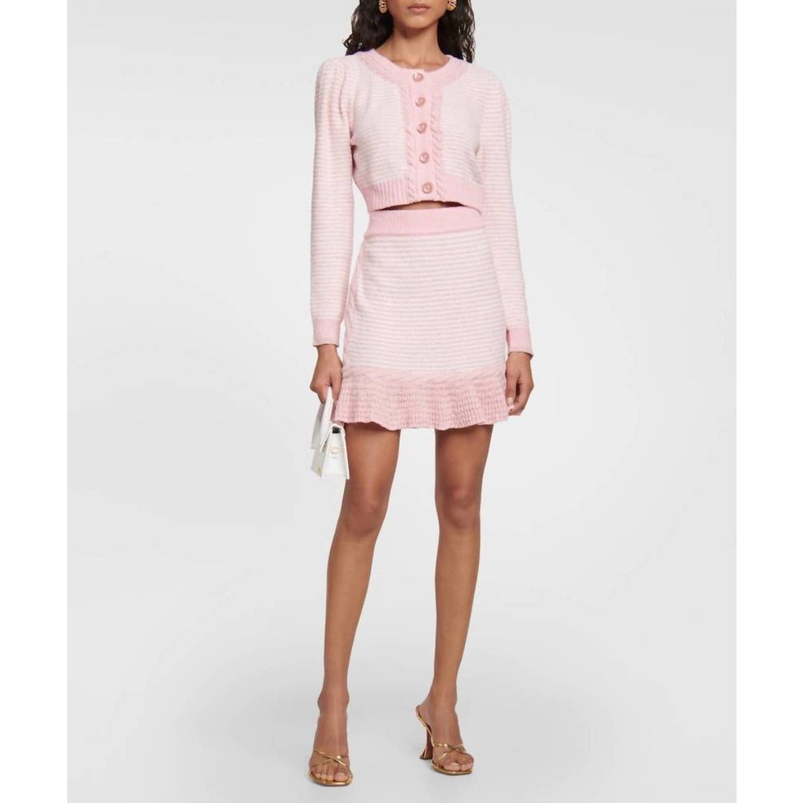 LoveShackFancy Heiress Pink Skirt NWT Size M