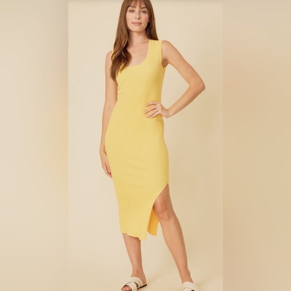 NWT One Grey Day Sookie Dress - Sunbeam