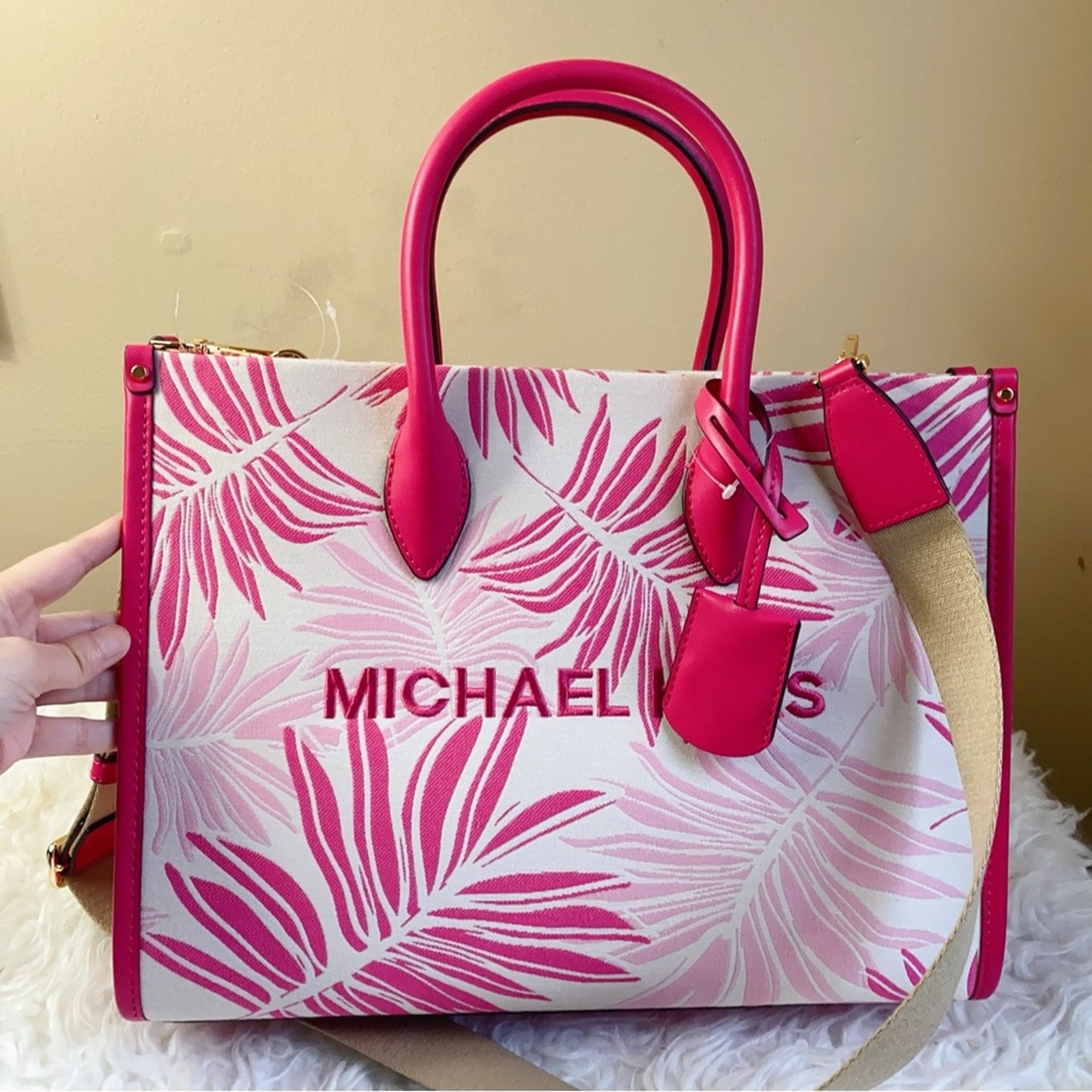 Michael Kors Mirella medium logo tote