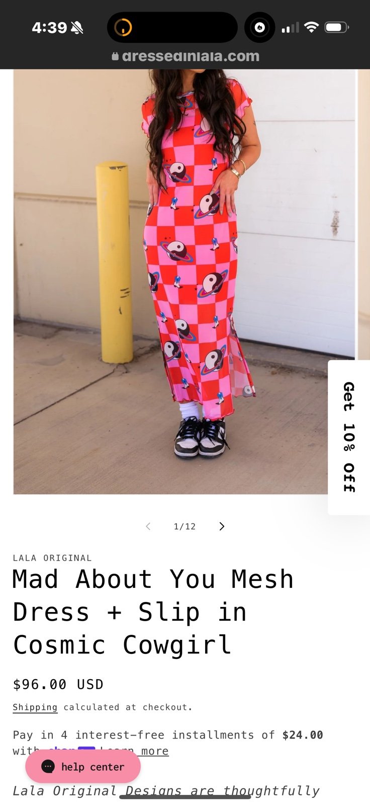 Dressed in Lala Mad about you dress