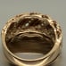 Vintage 14kt solid Yellow Gold genuine Diamond Ring Sz 7
