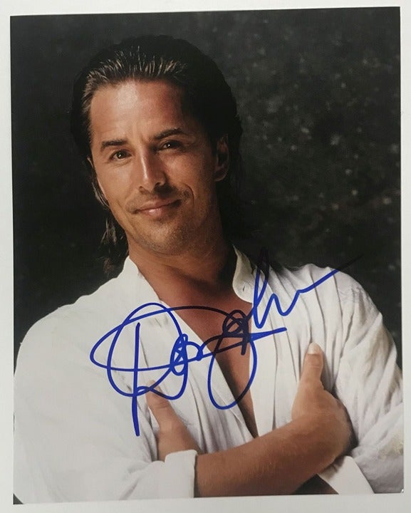 Don Johnson Signed Autographed Miami Vice Glossy 8x10 Photo - Lifetime COA