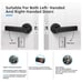 Smart Door Knob - Fingerprint & App comp