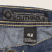 Southpole Jeans Wide Leg Baggy Skater Sz 42 Grunge Distressed Since 91 VTG Y2K