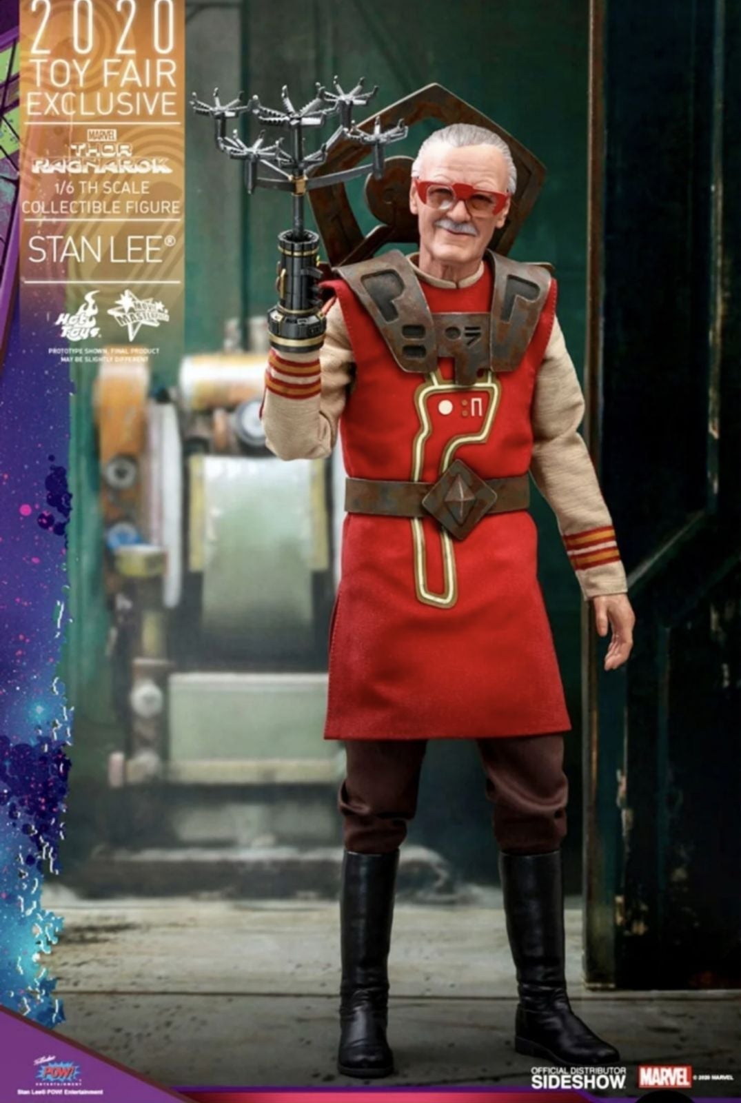 Hot Toys Stan Lee Thor Ragnarok Figure
