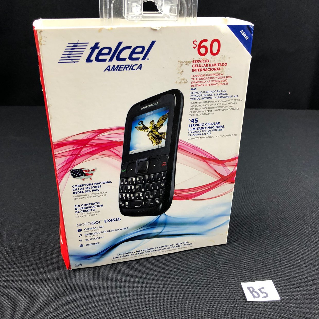 Motorola PrePaid Cell Motogo! EX431G