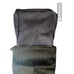 Ceri Hoover Cow Hide Leather Envelope Bag EUC Black