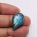 Labradorite & Rainbow Pear Shape Cabochon-2Pc-Lot-LRL-14-01