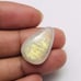 Labradorite & Rainbow Pear Shape Cabochon-2Pc-Lot-LRL-14-01