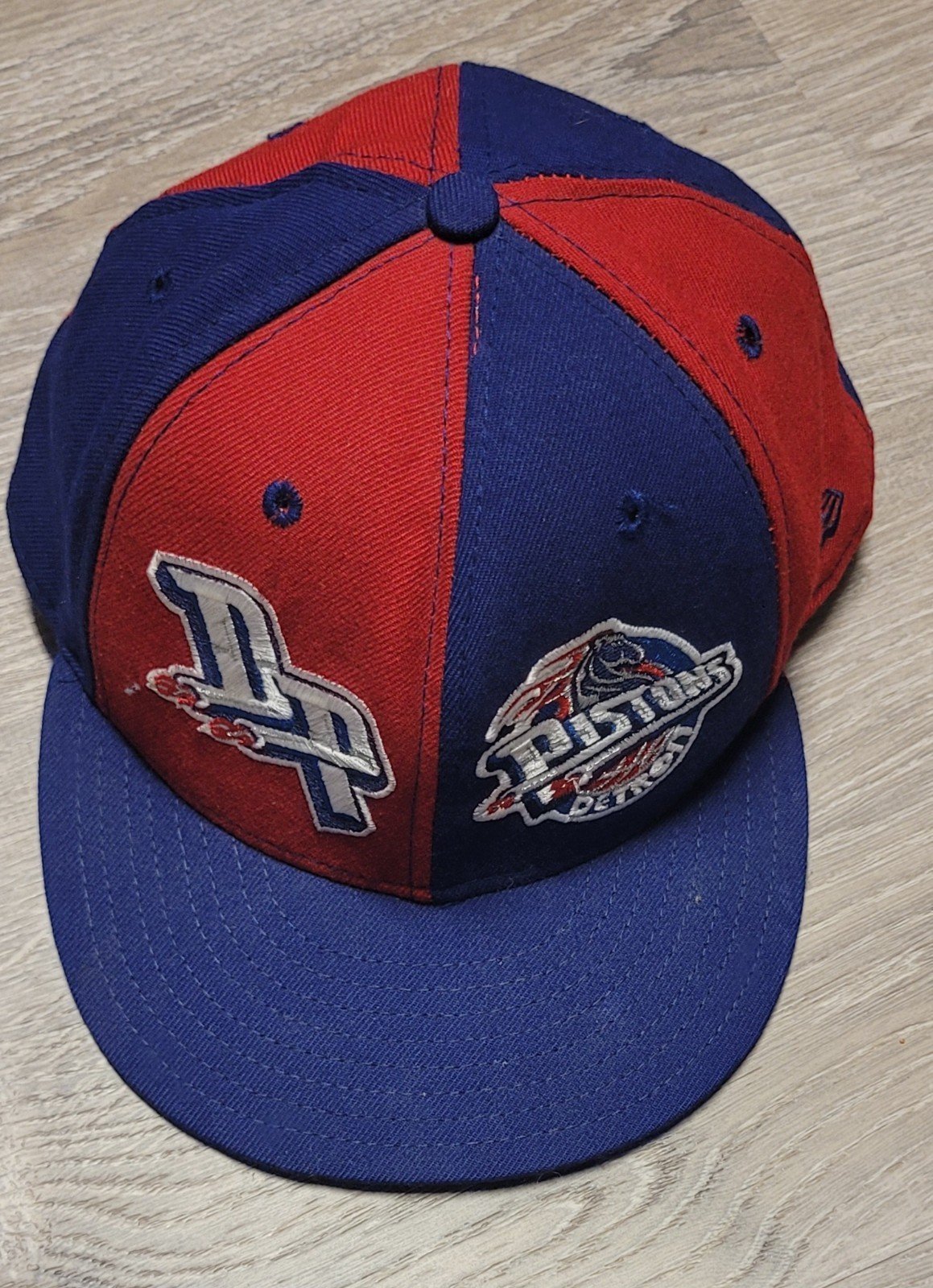 Detroit Pistons 59Fifty New Era NBA Blue Red Fitted 7¾