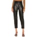 Pistola NWT Tammy Faux Leather Trouser in Slate Black Size 25
