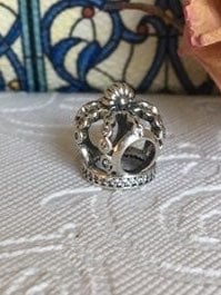 Authentic Pandora Fairytale Crown Charm