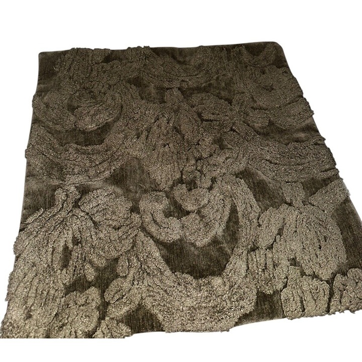 Pottery Barn Natalia Jacquard Brown Pillow Cover 22 x 22 Square