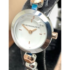 BCBGMAXAZRIA Women's Watch BG50680003 Quartz Silver Rose Gold Steel Petite 23mm