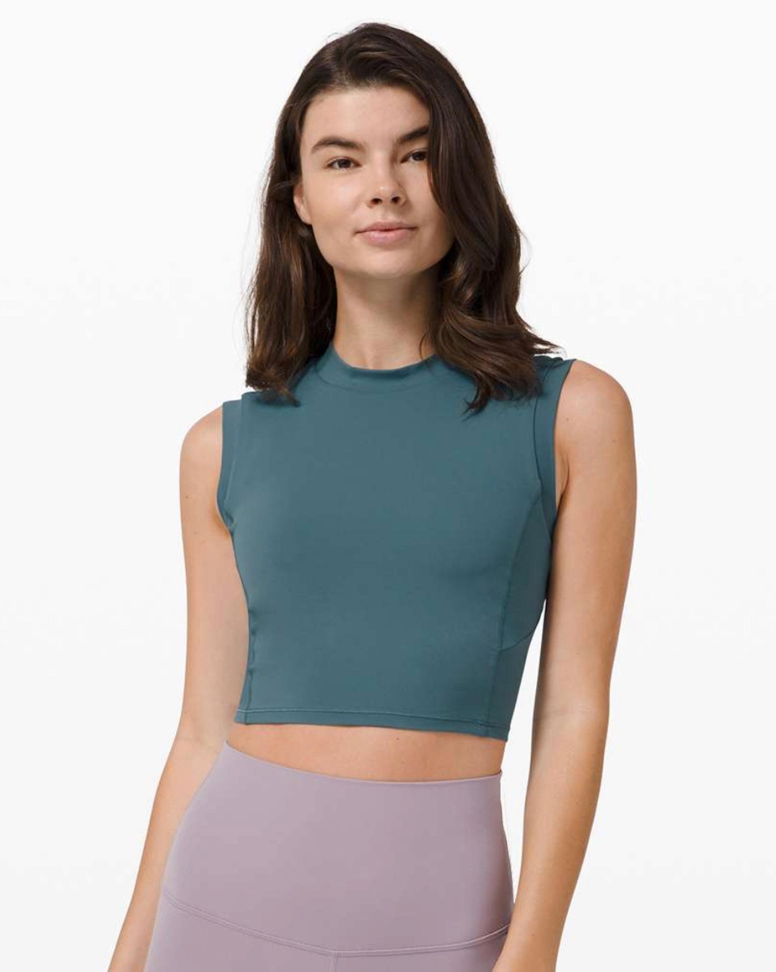 Lululemon Sweat Intention Tank Desert Teal